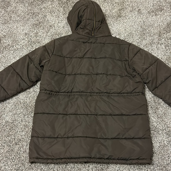 Double RL Coated Twill Parka Vintage Black - Picture 7 of 7